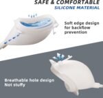 Wearable Urine Collector with Cotton Fixed Pants Silicone Urine Catching Capsule and Two Urinary Bags 2000ml and 1000ml Portable Set for Men, Grey - Image 4