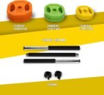 AmStaff Fitness Cardio Pump Set, Adjustable Barbell Weight Plates for Home & Gym Workout (available in plate and set) - Image 4