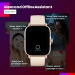 Amazfit GTS 3 Smart Watch 42mm for Android iPhone, Alexa Built-In, GPS, 12-Day Battery Life, Fitness Sports Watch with 150 Sports Modes, AMOLED Display, Sleep Heart Rate Health Tracker, Black - Image 3