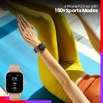 Amazfit GTS 3 Smart Watch 42mm for Android iPhone, Alexa Built-In, GPS, 12-Day Battery Life, Fitness Sports Watch with 150 Sports Modes, AMOLED Display, Sleep Heart Rate Health Tracker, Black - Image 5