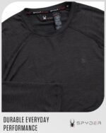 Spyder Mens Athletic Shirts - Sueded Crewneck Soft Fleece Lined Long Sleeve - Active Performance Workout Shirts for Men - Image 5