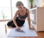 IUGA Yoga Mat Thick Non Slip Anti-tear Pilates Mat Eco Friendly Hot Yoga Mats for Workout & Exercise(72"x 24"x 6mm) - Image 6