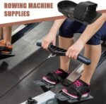 Adjustable Exercise Rowing Machine Pedals with Anti-Skid Foot Pads for Indoor Home Fitness Workouts Support Multiple Muscle Groups and Reduce Joint Impact - Image 7