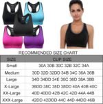 Women's Seamless Racerback Sports Bra High Impact Support Yoga Gym Workout Fitness - Image 3