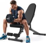 Weight Bench, Adjustable Workout Bench with 900Lbs Capacity, with Fast Folding, Adjustable Bench for Full Body Workout, Space-Saving, for Indoor Workout, Home Gym - Image 3