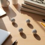 6 Pcs Magnetic Massage Ball for Adults Spiky Massage Ball for Hand Exercise, Pain Pressure and Stress Relief Christmas Gifts for Stocking Stuffers(Silver) - Image 4