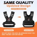 FUFF Weighted Vest Woman, 4-10/11-20/20-32 Lb Adjustable Weight Vest for Women Men, Female Strength Training Body Vest for Walking Exercise Running Workout - Image 4