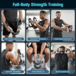 Relife Twister Arm Trainer,40-130lbs Arm Trainer for Forearms & Chest Muscle Training Workout,Adjustable Spring Resistance Chest Exercise, Portable Home Gym Strength Equipment for Men & Women - Image 5