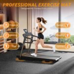 PRAISUN 0.6" Thicker Rubber Top Gym Flooring for Home Gym, 12 Pcs 48 Sq Ft Workout Mats, Exercise Mat, Interlocking Rubber Floor Mats with High Density EVA Foam for Garage, 24 x 24in, Black/Grey - Image 3