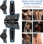 Ab machine Waist trainer Belt Abs Workout Equipment for Men Woman Abdomen/Arm/Leg Home Office Fitness Exercise - Image 3