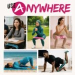 AnaErgetic Premium Resistance Bands, 4 Set of Stretch Bands for Booty Legs, Exercise Workout Bands for Women and Men, Pilates Flexbands, Durable Fabric, Exclusive Box and Carry Bag - Image 3