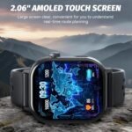 GPS Smart Watch for Men, Fitness Tracker with 178+ Sports Modes, Fitness Watch with 2.06" AMOLED Touchscreen, Heart Rate/Sleep Monitor, IP68 Waterproof, Notifications for Android iOS - Image 5