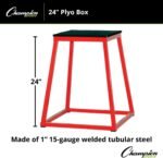 Champion Sports Welded Steel Plyo Box - 24" H - Image 4