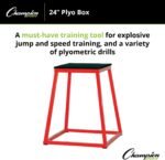 Champion Sports Welded Steel Plyo Box - 24" H - Image 5