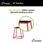 Champion Sports Welded Steel Plyo Box - 24" H - Image 6