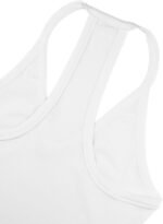 iGENJUN Workout Tops for Women Racerback Basic Tank Summer 2024 Camisole V Neck Slim Fit Ribbed Sleeveless - Image 4