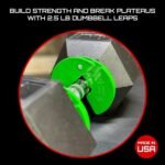 Micro Gainz Dumbbell Fractional 1.25lb Weight Plate, Ideal for Micro Loading, (Choose Color) 4 Piece Fractional Weight Plates, Designed for Dumbbell Training, Made In USA - Image 3