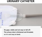 Male Urine Collector, Wearable Urine Collection Bag for Men, Men's Portable External Catheter Device with Two 500ml Urine Bag Reusable (M) - Image 5