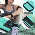 Yes4All Wrist & Ankle Weights Pair 1lb -10lbs, Adjustable Strap for Walking, Jogging, Pilates, Gym Fitness Workout for Women, Men - Image 3
