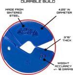 Micro Gainz Dumbbell Fractional 1.25lb Weight Plate, Ideal for Micro Loading, (Choose Color) 2 Piece Fractional Weight Plates, Designed for Dumbbell Training, Made In USA - Image 4