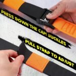 TOBWOLF Home Suspension Straps Training Kit, All in One Compact Resistance Trainer Straps & Door Anchors, Suitable for Home Gyms, Travel, Core Training & Full-Body Fitness - Image 5