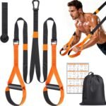 TOBWOLF Home Suspension Straps Training Kit, All in One Compact Resistance Trainer Straps & Door Anchors, Suitable for Home Gyms, Travel, Core Training & Full-Body Fitness - Image 6