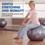 ProBody Pilates Yoga Ball - Exercise Balls, Various Sizes, for Stability, Pregnancy, Workout & Physical Therapy - Image 6