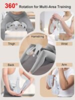 Pelvic Floor Exercise Devices 77 lb Adjustable Kegel Inner Thigh Exerciser and Hip Trainer Workout Equipment for Home Postpartum Recovery Women Men, with Band - Image 5