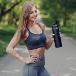 24 oz Insulated Water Bottle with Handle, 304 Stainless Steel Water Bottles with Wide Mouth, Double Wall Vacuum Sports Water Bottle, BPA Free, Keep Cold and Hot, Black - Image 5