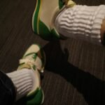 Womens Scrunch Crew Socks: Retro Solid Slouch Mid Calf Socks - Cotton Casual Athletic Socks - Image 7