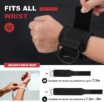 Wrist Straps for Cable Machines Wrist Cuffs for Men Woman Neoprene Padded Straps for Gym Strength Training Equipment - Image 4