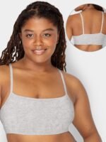 Fruit of The Loom Womens Spaghetti Strap Cotton Pullover Sports Bra Value Pack - Image 5