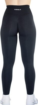 AUROLA Workout Leggings for Women Seamless Scrunch Tights Tummy Control Gym Fitness Girl Sport Active Yoga Pants - Image 3