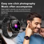 LogHog Smart Watches for Men,1.43" AMOLED Display Fitness Watch IP68 Waterproof Activity Tracker Smartwatches Compass Compatible with Android and iOS Devices - Image 6