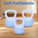Leikefitness Soft Kettlebells,Steel Shot Filled Weights for Women and Men,Color Coded Anti Slip Soft Kettlebells,Home workout - Image 5