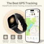JrTrack 5 Kids Smart Watch by Cosmo | Best Kid-Safe Phone Watch | Precision Real-Time GPS Tracking | Call, Text, Activity, School Settings | Spotify Music | Parental Controls | SOS & Safety Alerts - Image 4