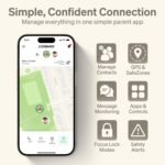 JrTrack 5 Kids Smart Watch by Cosmo | Best Kid-Safe Phone Watch | Precision Real-Time GPS Tracking | Call, Text, Activity, School Settings | Spotify Music | Parental Controls | SOS & Safety Alerts - Image 5