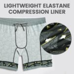 maamgic Gym Shorts for Men 7 inch Inseam with Liner Stretch 2 in 1 Workout Shorts Men Quick Dry Athletic Running Shorts - Image 5