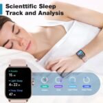 Fitpolo Smart Watch for Women,1.8” Touchscreen, Bluetooth Call, Alexa Built-in,24/7 Heart Rate SpO2 Monitor,Step Counting,Sleep Tracking, IP68 Waterproof Fitness Tracker Watch for Android iPhone - Image 7