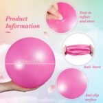 Sotiff 20 Pcs Small Exercise Pilates Ball 9 Inch Mini Yoga Barre Balls for Stability, Fitness, Physical Therapy, Stretching & Core Strength Workout at Home Gym Office - Image 3