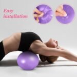Sotiff 20 Pcs Small Exercise Pilates Ball 9 Inch Mini Yoga Barre Balls for Stability, Fitness, Physical Therapy, Stretching & Core Strength Workout at Home Gym Office - Image 5