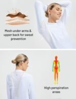 baleaf Thermal Shirts for Women Long Sleeve Turtleneck Tops Fleece Lined Base Layer with Thumb Hole Cold Weather Winter Gear - Image 3