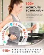 Smart Watch for Women Men, Bluetooth Call, Fitness Step Tracker Watch for Android iPhone Compatible, IP68 Waterproof Smartwatch with Sleep Monitor/Activity Tracker/Pedometer (Pink, 1.91) - Image 4