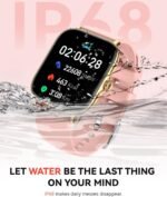 Smart Watch for Women Men, Bluetooth Call, Fitness Step Tracker Watch for Android iPhone Compatible, IP68 Waterproof Smartwatch with Sleep Monitor/Activity Tracker/Pedometer (Pink, 1.91) - Image 6