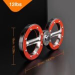 Adjustable Boxing Speed Arm Trainer – Home Gym Wrist & Arm Strengthener with Flywheel Resistance – Multi-Functional Combat Training Tool for Boxing, MMA, Fitness (Red) - Image 4