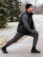 KEFITEVD Men's Sherpa Lined Sweatshirt Thermal Fleece Pullover Sweater Warm Crewneck Heavyweight Winter Shirt - Image 4