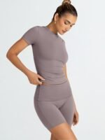 Trendy Queen Womens 2 Piece Workout Sets Short Matching Lounge Sets Summer Clothes Going Out Gym Outfits - Image 4