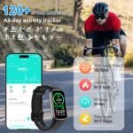 Fitness Tracker Step Counter with 24/7 Heart Rate Blood Oxygen Sleep Monitor, 1.47''AMOLED Touch Color Screen Activity Watch, Smart Watches Pedometer for Women Men Android/iOS - Image 4