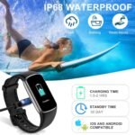 Fitness Tracker Step Counter with 24/7 Heart Rate Blood Oxygen Sleep Monitor, 1.47''AMOLED Touch Color Screen Activity Watch, Smart Watches Pedometer for Women Men Android/iOS - Image 8