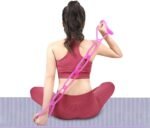 7 Ring Stretch Resistance Exercise Band, Miracle Miles Band, Yoga Stretching, Arm, Shoulders Foot, Leg Fitness Home Gym Physical Therapy Band - Image 3